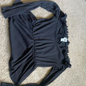 Off the shoulder day trip shirt